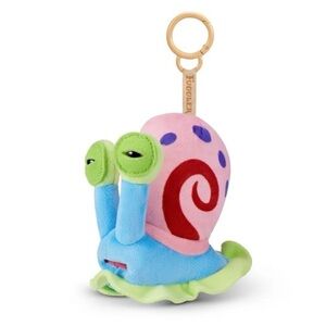 Zuru Fuggler x Spongebob Squarepants Keychain Plush Ring- GARY THE PET SNAIL